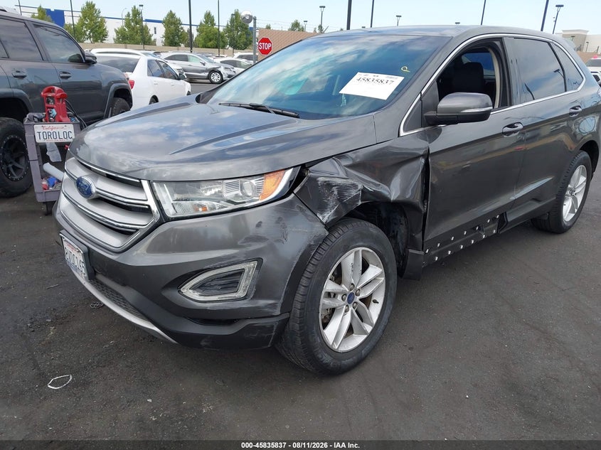 2017 FORD EDGE SPORT UTILITY VEHICLE 2.0L I-4 DI, DOHC, VVT, TURBO, 245HP