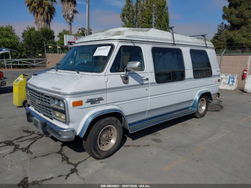 1995 Chevrolet Van, Normal Wear & Tear, IAAI, VIN 1GBEG25K5SF238292 — photo 2