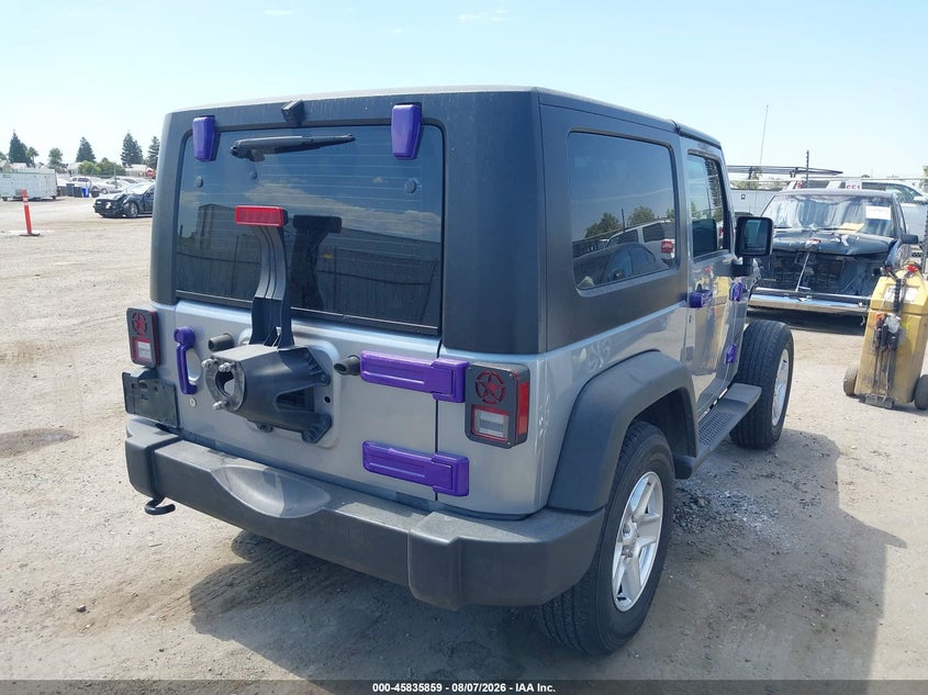 Vin: 1c4gjwag5hl538486, lot: 46334760, jeep wrangler sport 20174