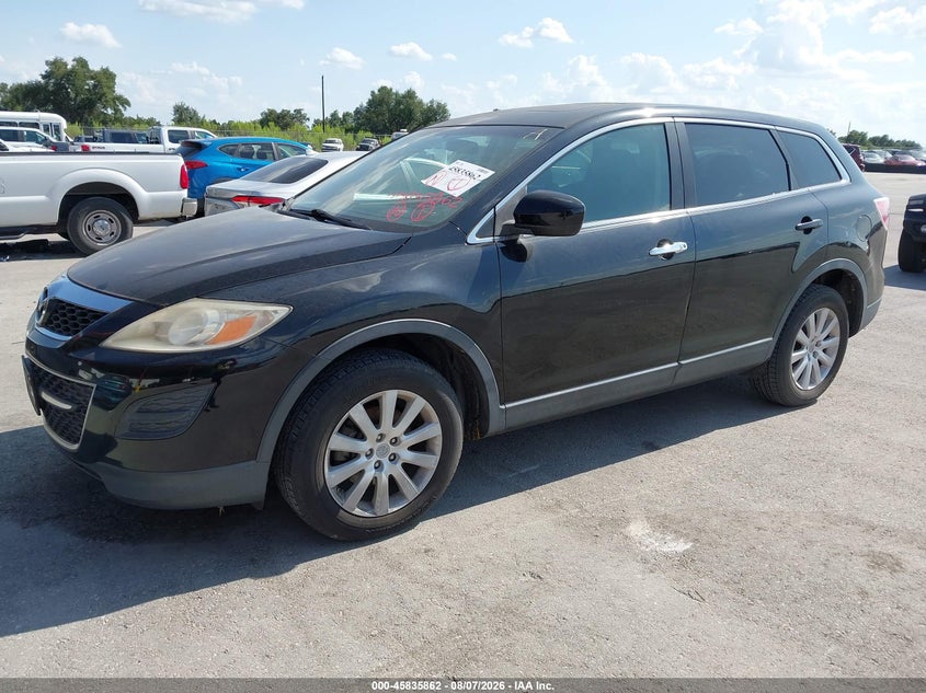 Vin: jm3tb3mv1a0233201, lot: 46334763, mazda cx-9 touring 20102