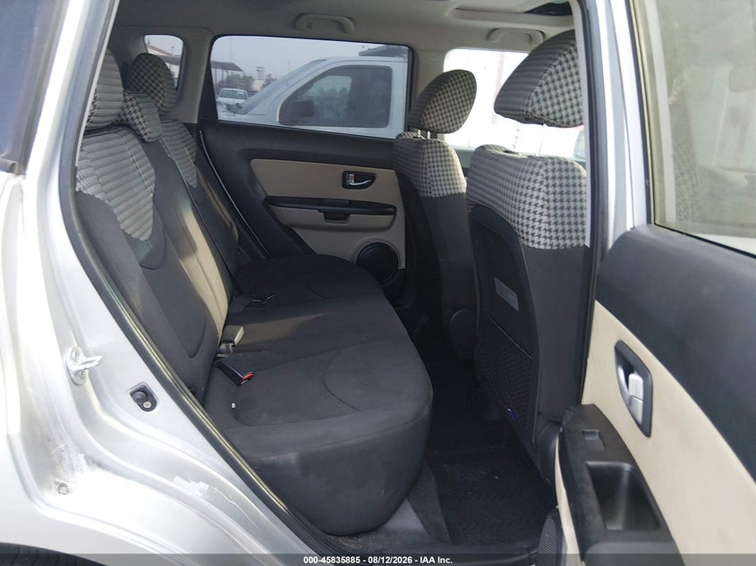 2013 KIA SOUL HATCHBACK 2.0L I-4 DOHC, VVT, 164HP