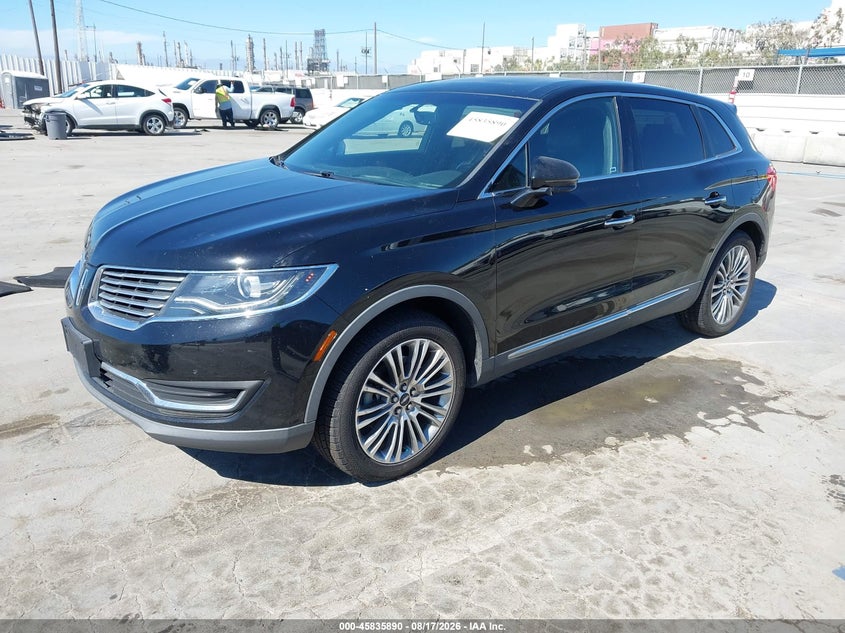 Vin: 2lmpj6lr2jbl39268, lot: 46334791, lincoln mkx reserve 20182