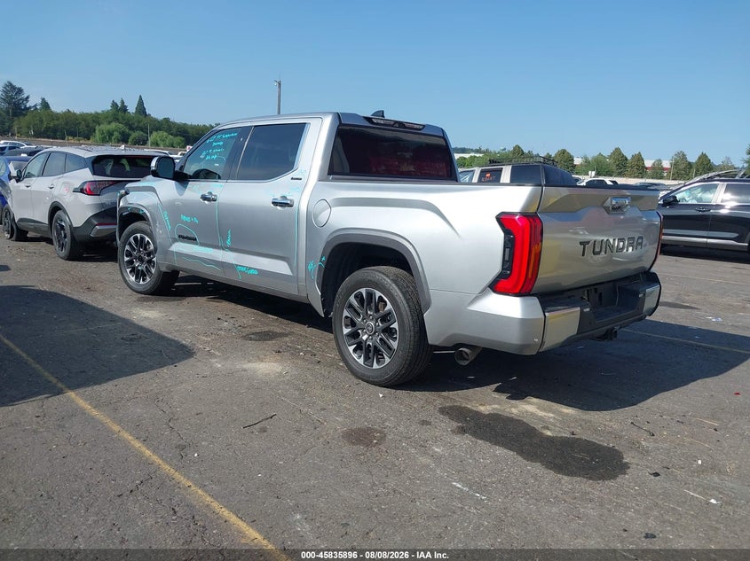Vin: 5tfjc5ab7px001592, lot: 46334797, toyota tundra hybrid limited 20233