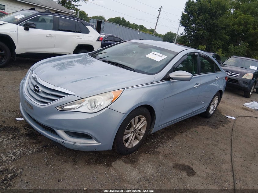 2013 HYUNDAI SONATA SEDAN 2.4L I-4 DI, DOHC, VVT, 190HP