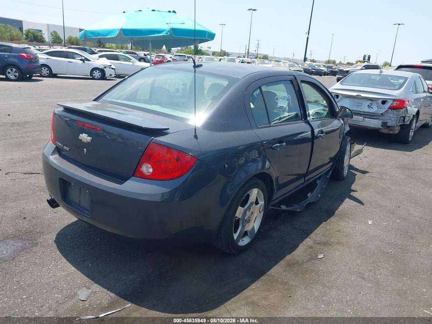 CHEVROLET COBALT 2008 VIN 1G1AM58B087108531