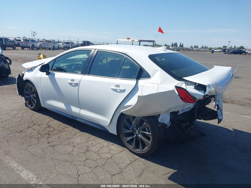 Vin: jtdbcmfe8t3119928, lot: 46334856, toyota corolla hybrid hybrid se 20263