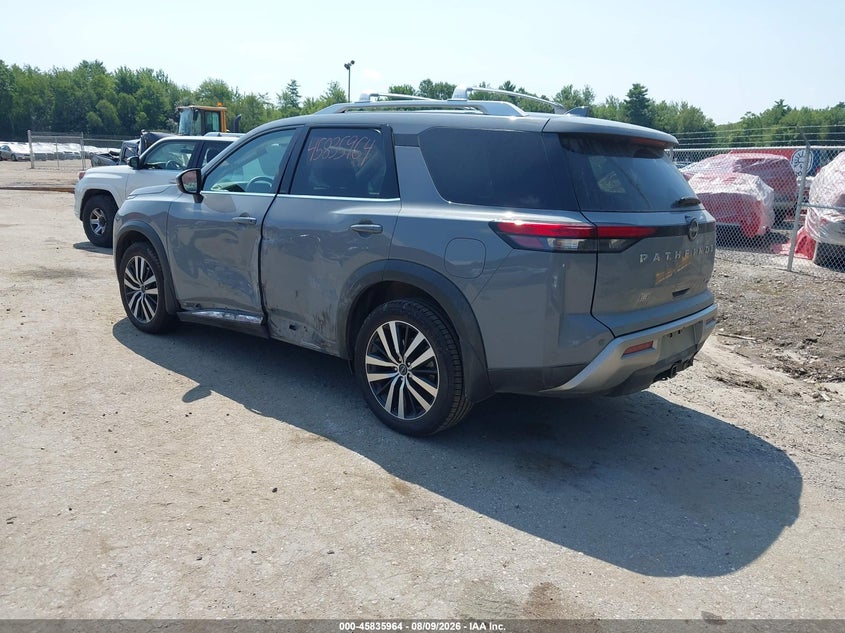 Vin: 5n1dr3dk6pc218601, lot: 46334865, nissan pathfinder platinum 4wd 20233