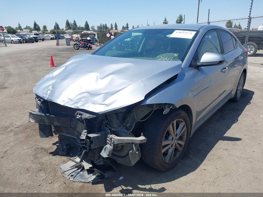 Vin: 5npd84lf9hh119472, lot: 46334872, hyundai elantra se 20172