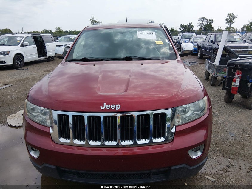 2012 JEEP GRAND CHEROKEE SPORT UTILITY VEHICLE 3.6L V-6 DOHC, VVT, 290HP