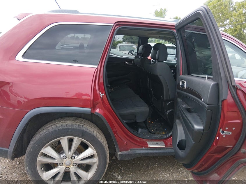 2012 JEEP GRAND CHEROKEE SPORT UTILITY VEHICLE 3.6L V-6 DOHC, VVT, 290HP