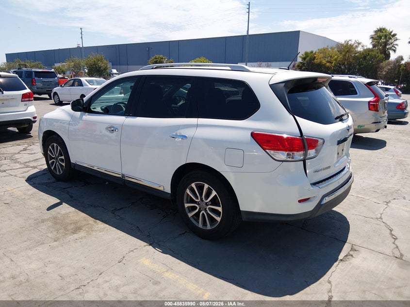 Vin: 5n1ar2mn4ec622002, lot: 46334891, nissan pathfinder sl 20143
