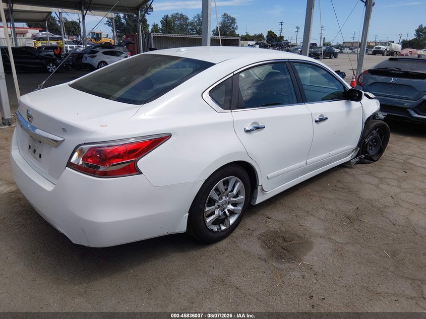 Vin: 1n4al3apxfn868386, lot: 46334908, nissan altima 2.5 s 20154