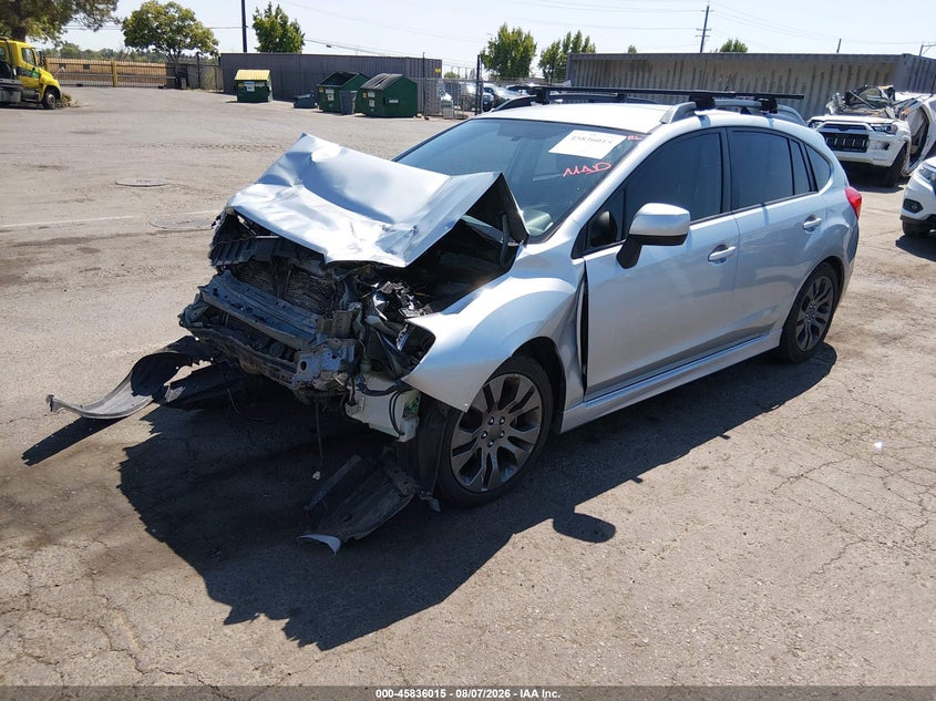 Vin: jf1gpar66ch219354, lot: 46334916, subaru impreza 2.0i sport limited 20122