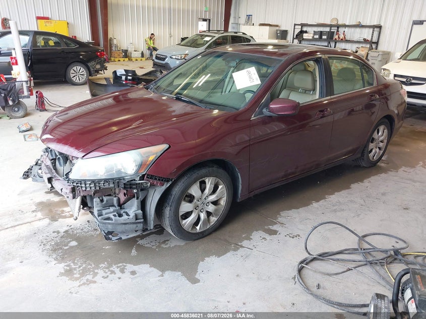 Vin: 1hgcp2f87aa027131, lot: 46334922, honda accord 2.4 ex-l 20102