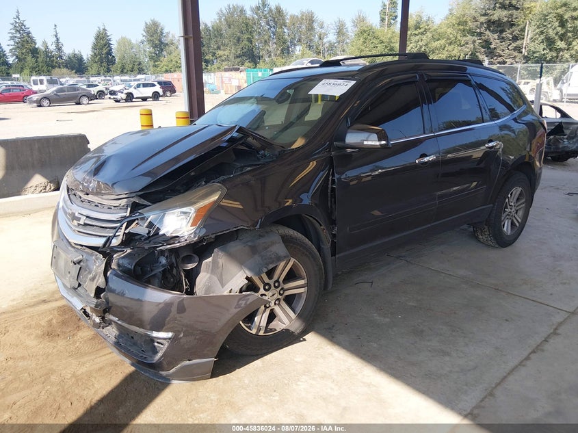 Vin: 1gnkvgkd5gj309039, lot: 46334925, chevrolet traverse lt 20162