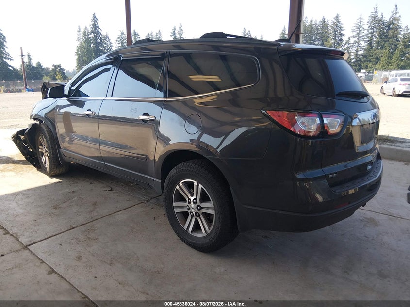 Vin: 1gnkvgkd5gj309039, lot: 46334925, chevrolet traverse lt 20163