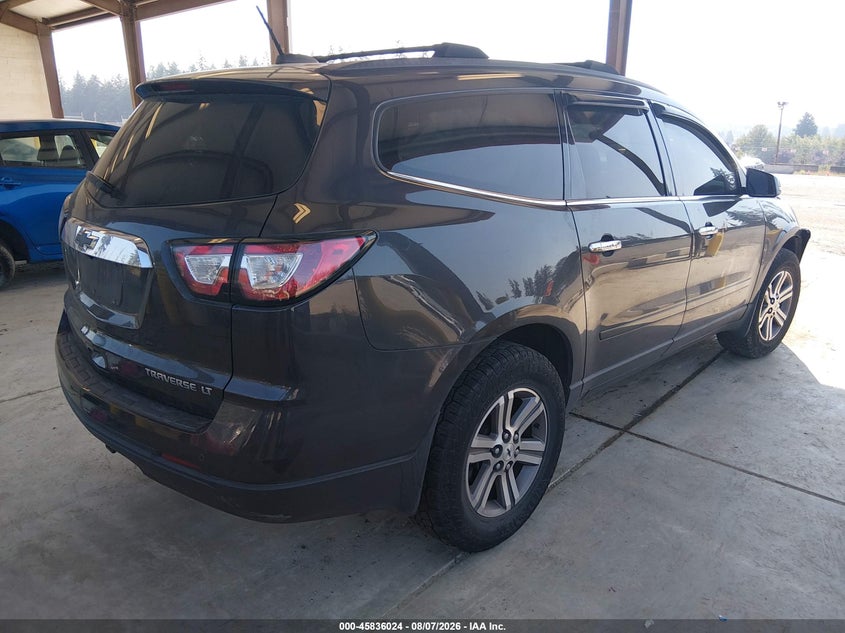 Vin: 1gnkvgkd5gj309039, lot: 46334925, chevrolet traverse lt 20164