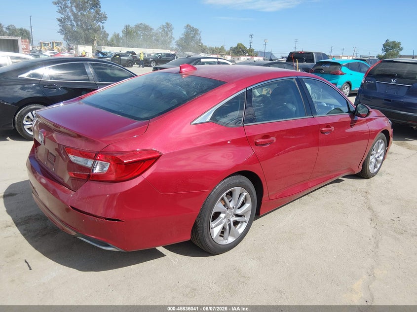 Vin: 1hgcv1f1xja038336, lot: 46334942, honda accord lx 20184