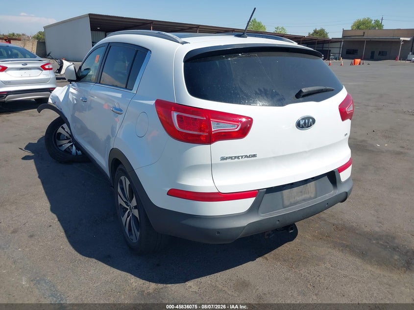 Vin: kndpc3a26b7139423, lot: 46334976, kia sportage ex 20113