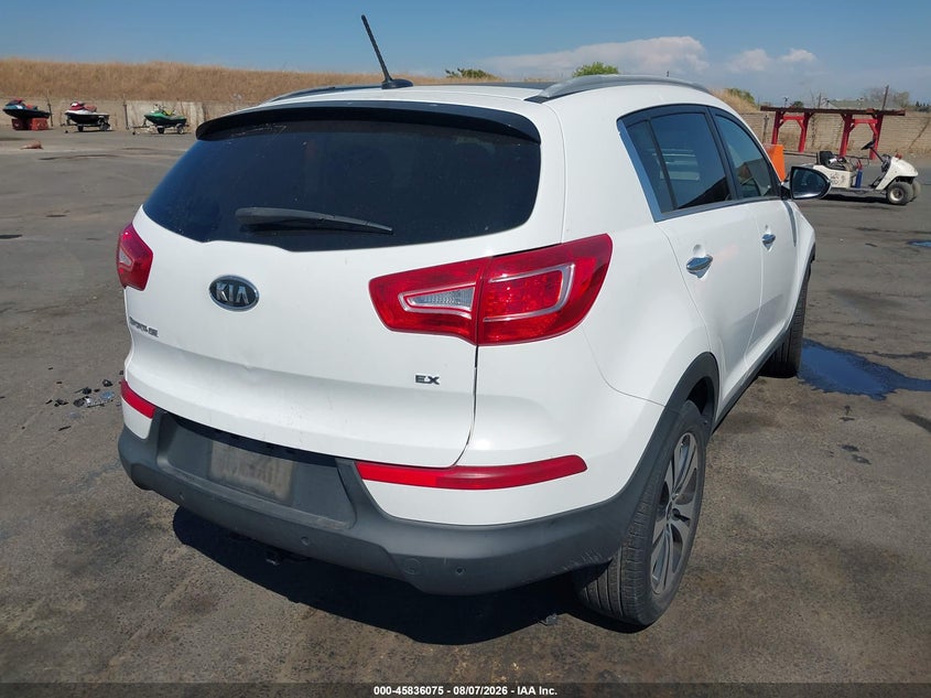 Vin: kndpc3a26b7139423, lot: 46334976, kia sportage ex 20114