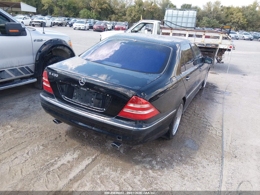 2002 MERCEDES-BENZ S 430 auction photo 4
