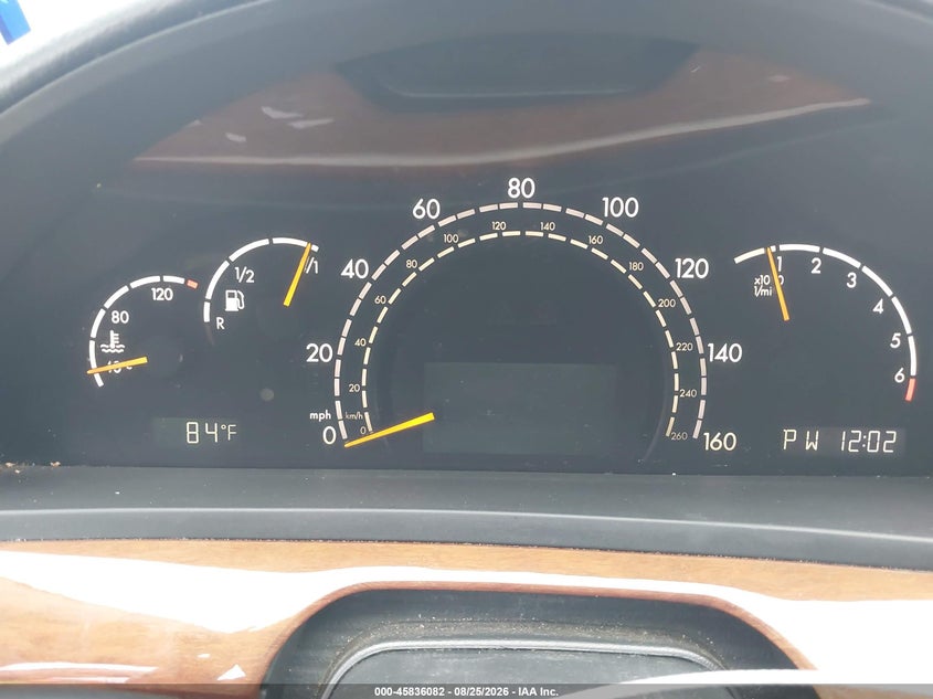 2002 MERCEDES-BENZ S 430 auction photo 7