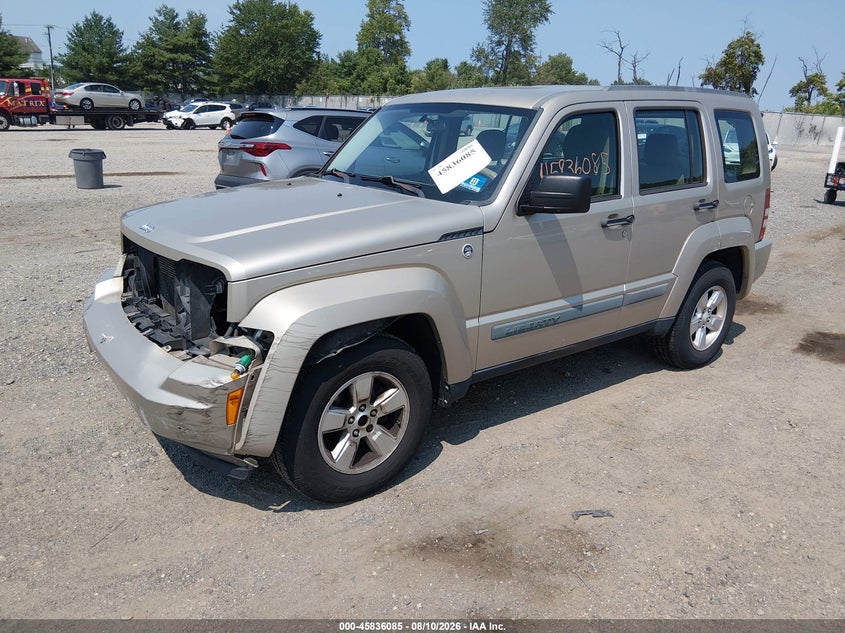 Vin: 1j4pn2gk8aw135822, lot: 46334986, jeep liberty sport 20102