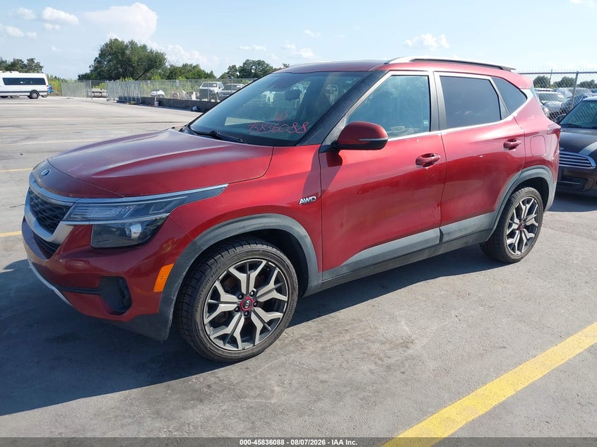 Vin: kndeuca22m7178372, lot: 46334989, kia seltos s turbo 20212