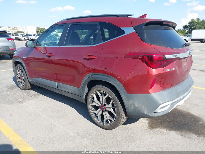 Vin: kndeuca22m7178372, lot: 46334989, kia seltos s turbo 20213