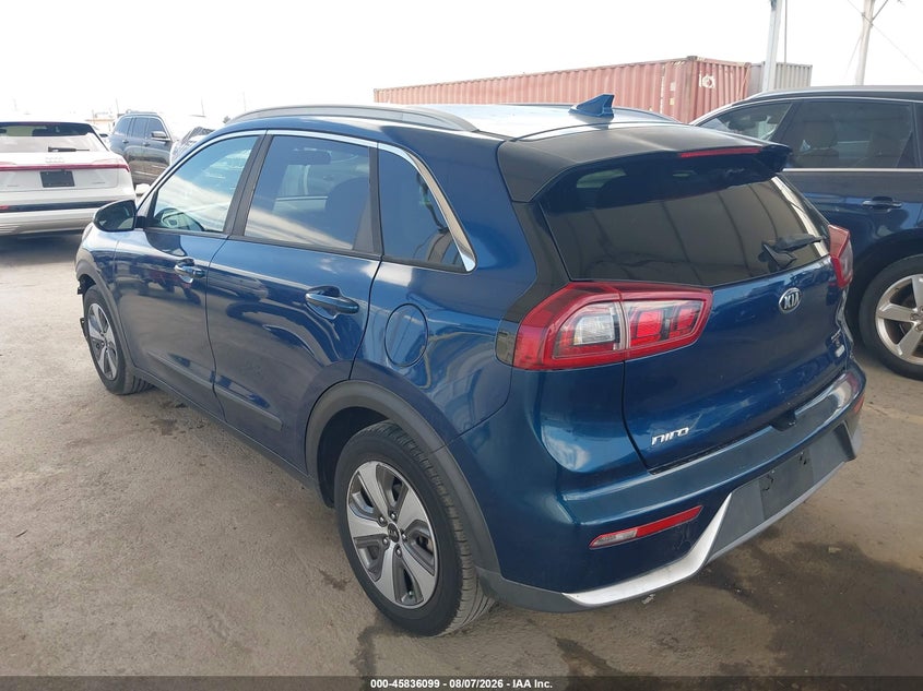 Vin: kndcb3lc2h5059872, lot: 46335000, kia niro lx 20173