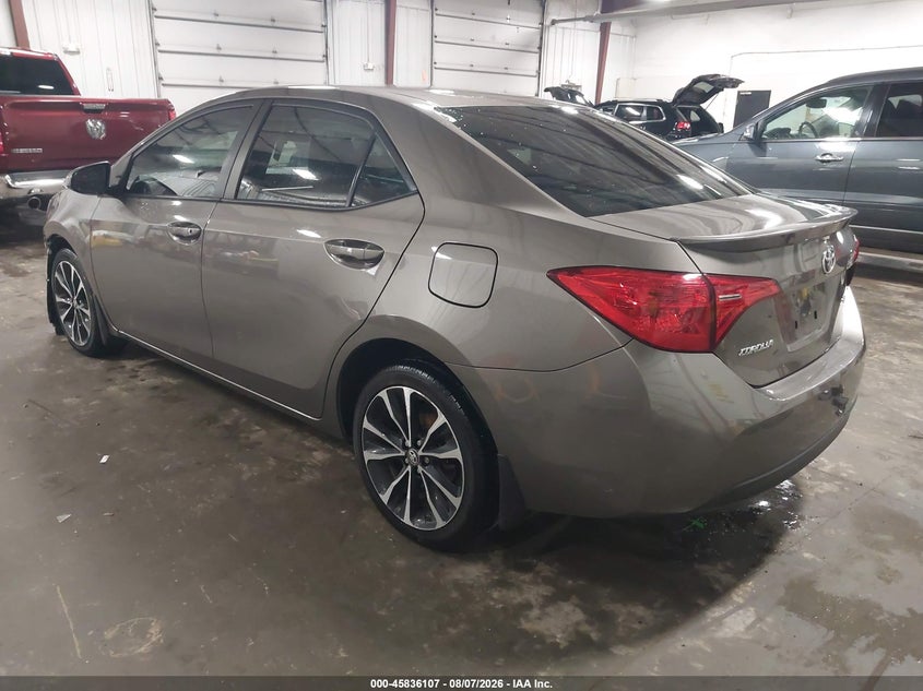 Vin: 2t1burhe9hc750399, lot: 46335008, toyota corolla se 20173
