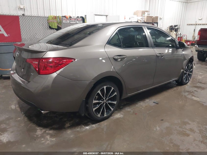 Vin: 2t1burhe9hc750399, lot: 46335008, toyota corolla se 20174