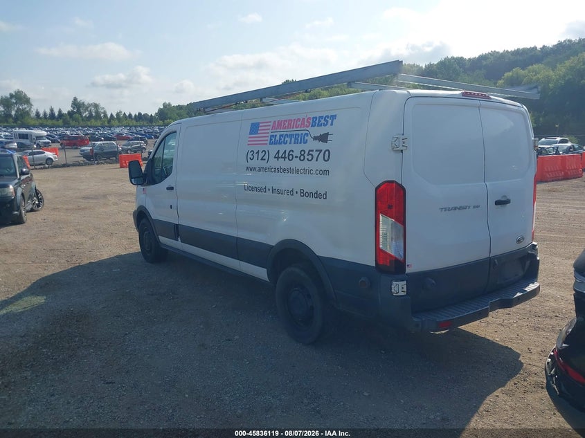 Vin: 1ftye9zm8gka94898, lot: 46335020, ford transit-150 20163