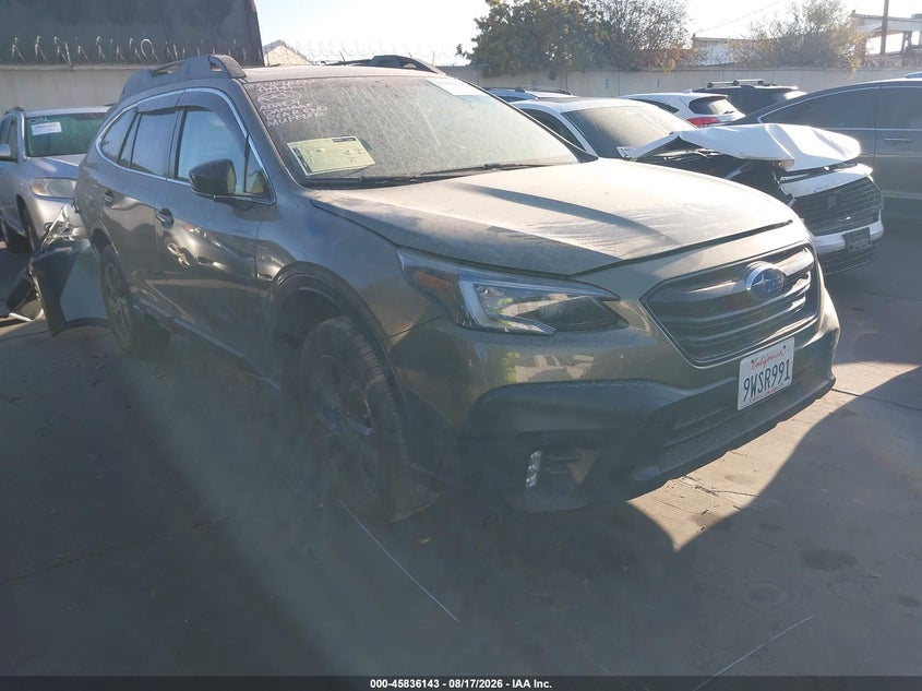 2021 Subaru Outback Onyx Edition Xt, Удар сзади, IAAI, VIN 4S4BTGLD2M3193470