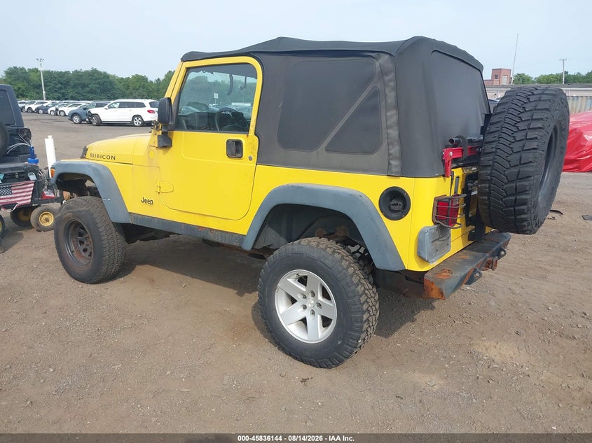 2004 JEEP WRANGLER auction photo 3