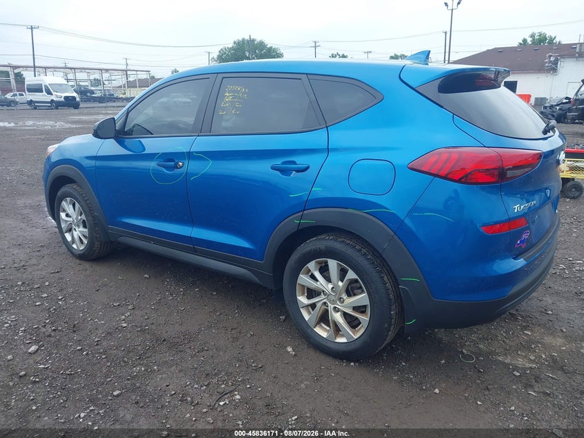 Vin: km8j2ca45ku076242, lot: 46335072, hyundai tucson se 20193