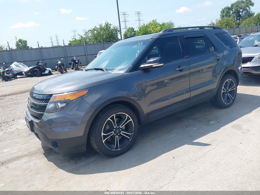 Vin: 1fm5k8gt3fgc23787, lot: 46335094, ford explorer sport 20152