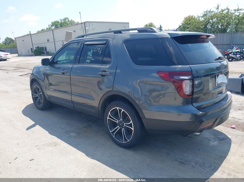 Vin: 1fm5k8gt3fgc23787, lot: 46335094, ford explorer sport 20153