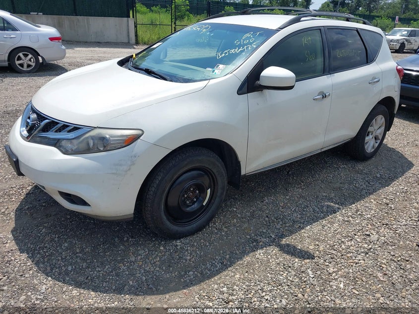 2013 NISSAN MURANO auction photo 2