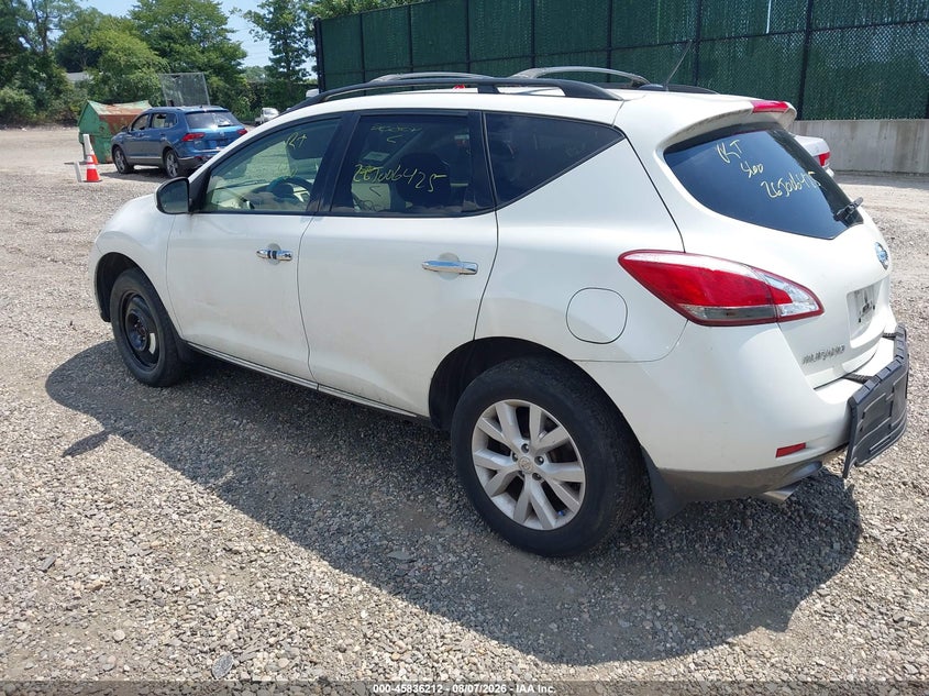 2013 NISSAN MURANO auction photo 3