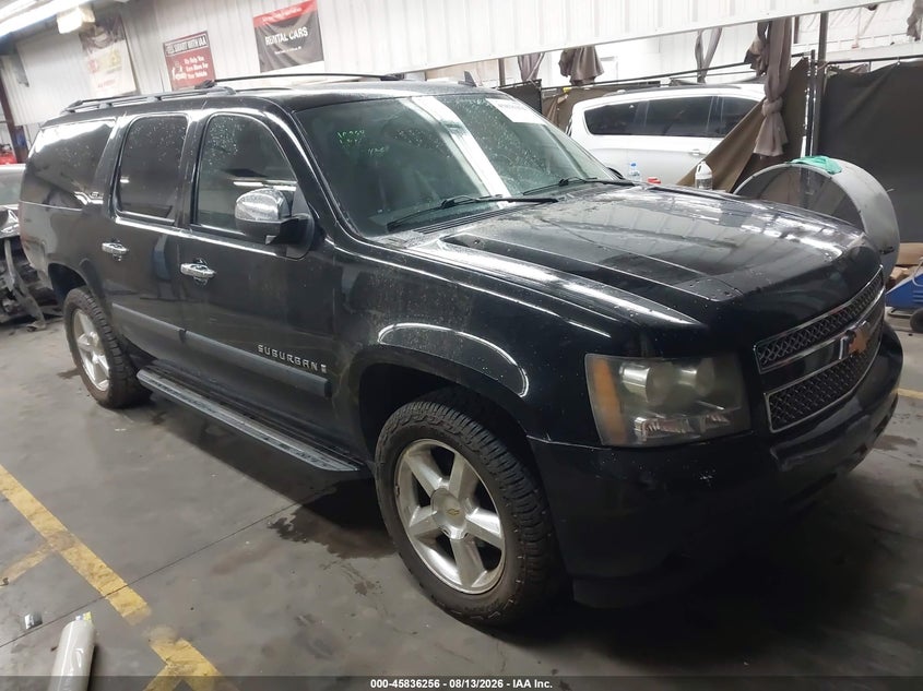 2008 Chevrolet Suburban 1500 Ltz, Удар сзади, IAAI, VIN 3GNFK16328G195982