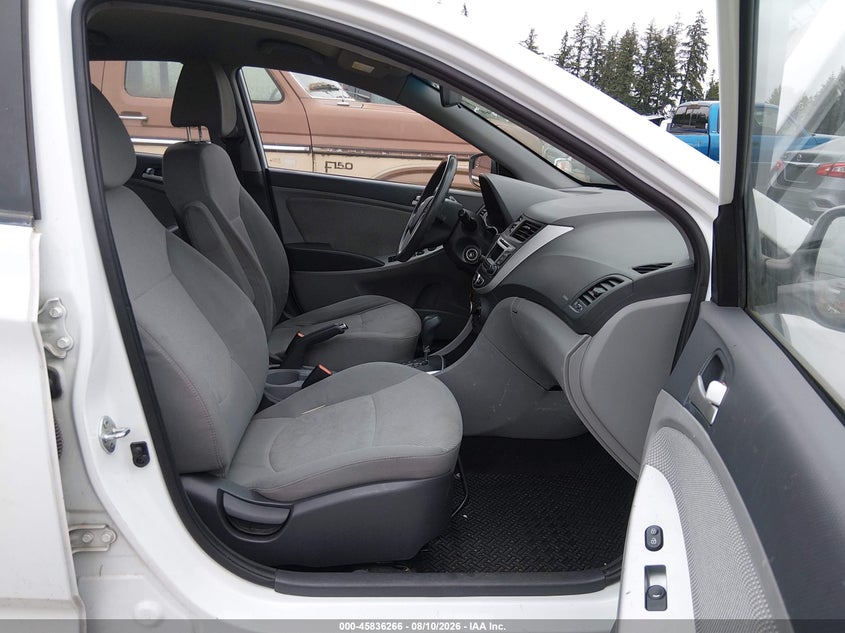 2014 HYUNDAI ACCENT auction photo 5