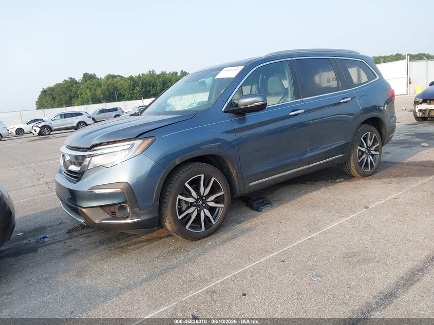 HONDA PILOT 2022 VIN 5FNYF6H69NB011245