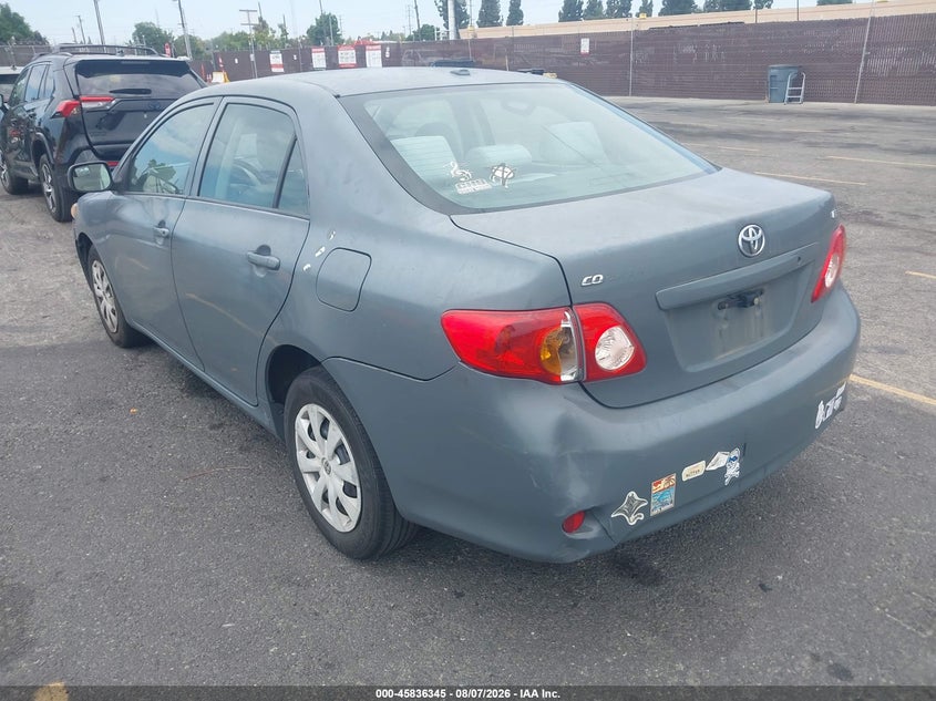 Vin: 2t1bu4ee9ac422669, lot: 46335246, toyota corolla le 20103