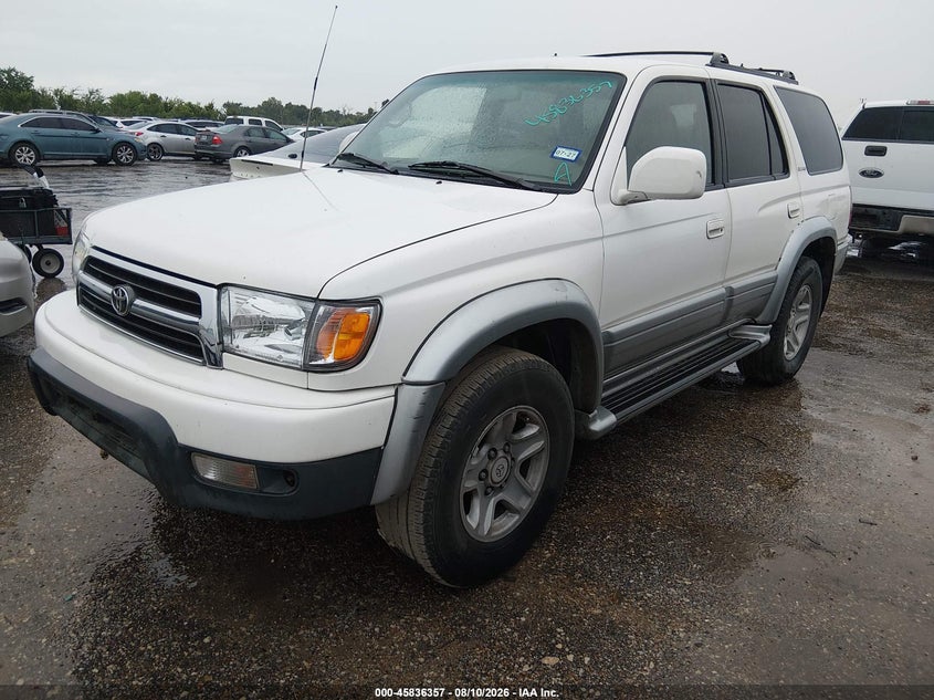 2000 TOYOTA 4RUNNER SPORT UTILITY VEHICLE 3.4L V-6 DOHC, 183HP