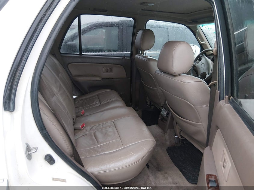 2000 TOYOTA 4RUNNER SPORT UTILITY VEHICLE 3.4L V-6 DOHC, 183HP