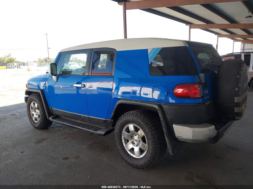 TOYOTA FJ CRUISER 2007 VIN JTEZU11F070017617