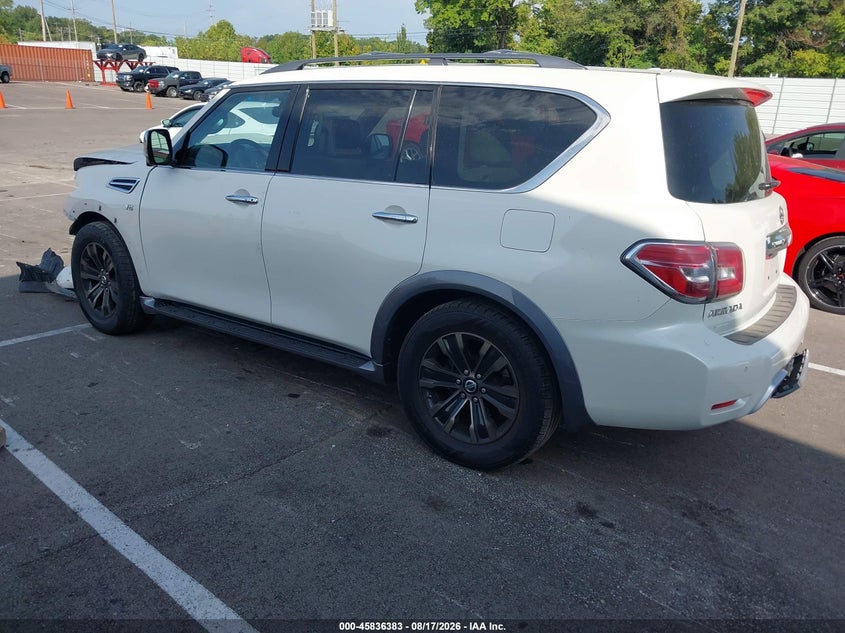 Vin: jn8ay2ne4h9703772, lot: 46335284, nissan armada platinum 20173