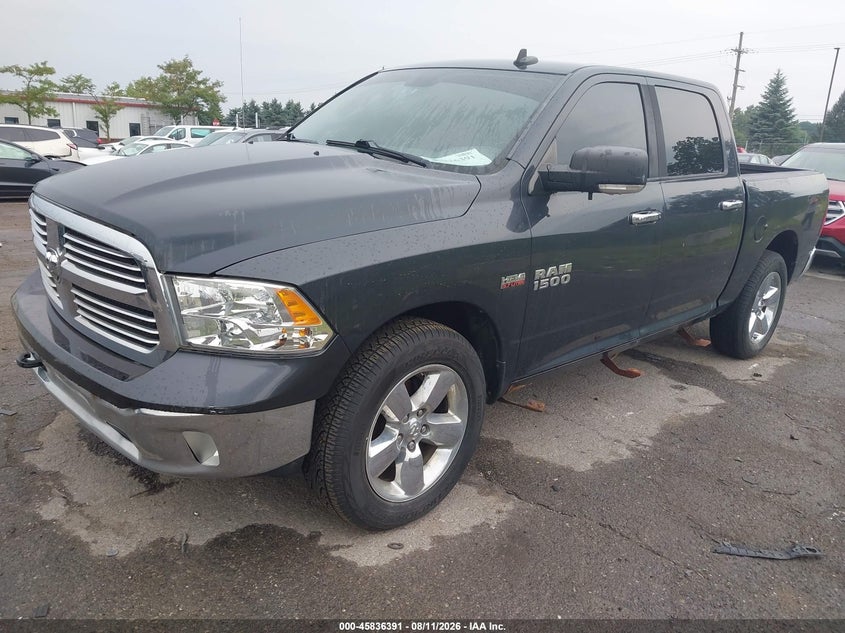 Vin: 3c6rr7lt1fg709687, lot: 46335292, ram 1500 big horn 20152