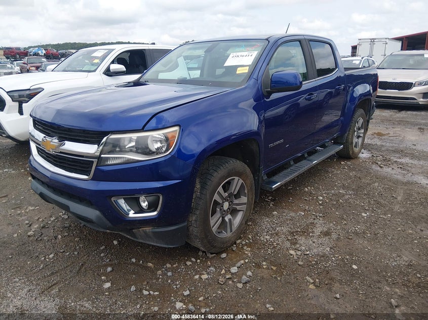 CHEVROLET COLORADO 2017 VIN 1GCGTCEN6H1238890